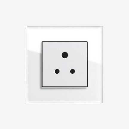 British Standard socket outlet round pin 